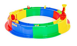 Песочница "Кольцо" O1360 мм с набором 40923