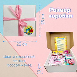 Подарок для девочки на день рождения / Сюрприз бокс для детей / Набор для девочки / BOX номер 2
