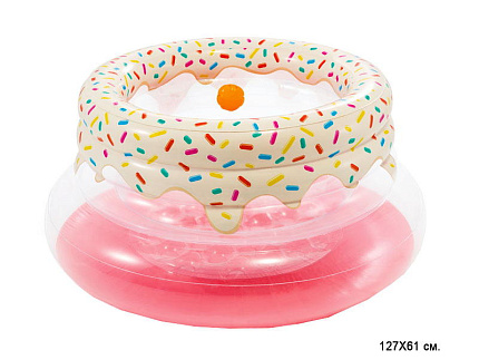 ИГРОВОЙ ЦЕНТР НАДУВНОЙ 127Х61 С НАДУВНЫМ ПОЛОМ ВН:48476