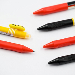 Ручка гелев.авт. пиши-стирай FOOTBOLL CLUB СИНЯЯ  арт.YL232657 (36/1296шт)