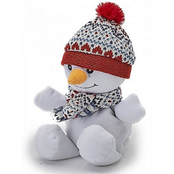 Игрушка-грелка Junior Снеговичок; JUN-SNO-1