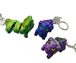 Брелок 3D ЕДИНОРОЖКА 5*5,3см арт.1390 (1/12/600шт)