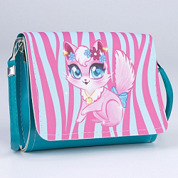 Сумка детская "Кошечка", 15*12 см, отд на клапане   7423261