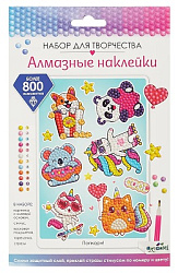 Алмазные наклейки. Попкорн. Арт. 08704