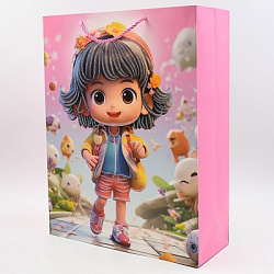 Пакет МИЛАШКИ 31*41*12см арт.570A (1/12/360шт)