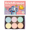 Гуашь " Erich Krause " Jolly Friends Pastel 6цв*20мл, картонная упаковка