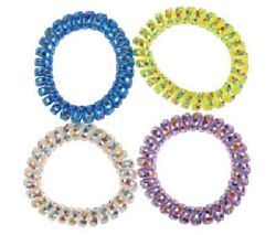 Аксессуары д/девочек ЭНЧАНТИМАЛС резинки-пружинки, 4 шт МИЛАЯ ЛЕДИ уп-10шт в кор.100уп