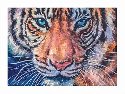 Алмазные узоры. Тигр 30*40см арт. 06720