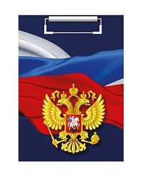 Планшет " deVente " А4 Герб, вертикальный, с верхним зажимом