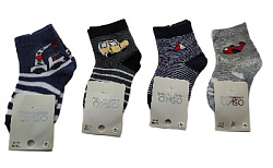 OSKO НОСКИ ДЕТСКИЕ НА МАЛЬЧИКОВ C3306, Ассорти, 15-20, 12