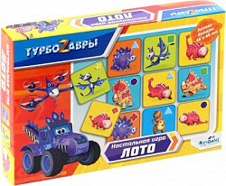 Турбозавры. Настольная игра. Лото. Арт.06476