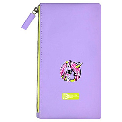 Пенал 1отд 10*20см МОДНАЯ ЕДИНОРОЖКА иск.кожа арт.61322 (1/24шт)