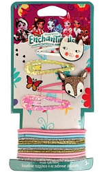 Аксессуары д/девочек ЭНЧАНТИМАЛС набор аксессуаров для волос МИЛАЯ ЛЕДИ уп-10шт в кор.100уп